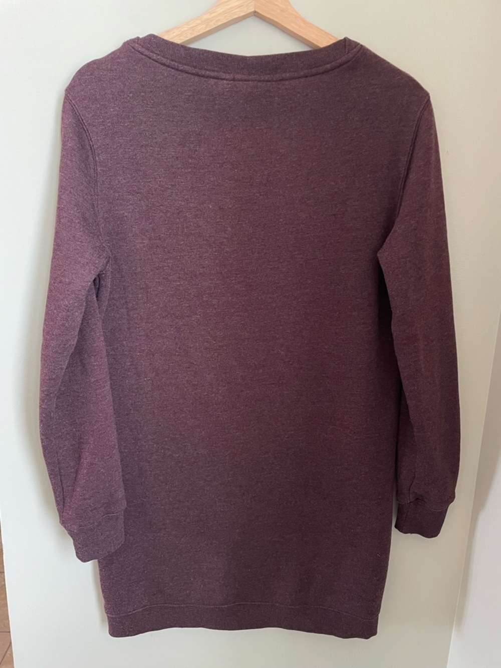 Tentree Fleece Crew Dress Women's XS Mulberry Gorpcore Casual Outdoor Organic - Picture 8 of 14